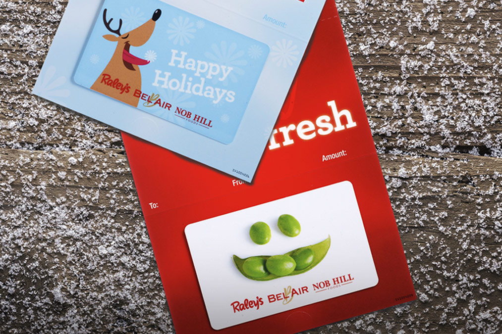 Raley's Gift Card Designs
